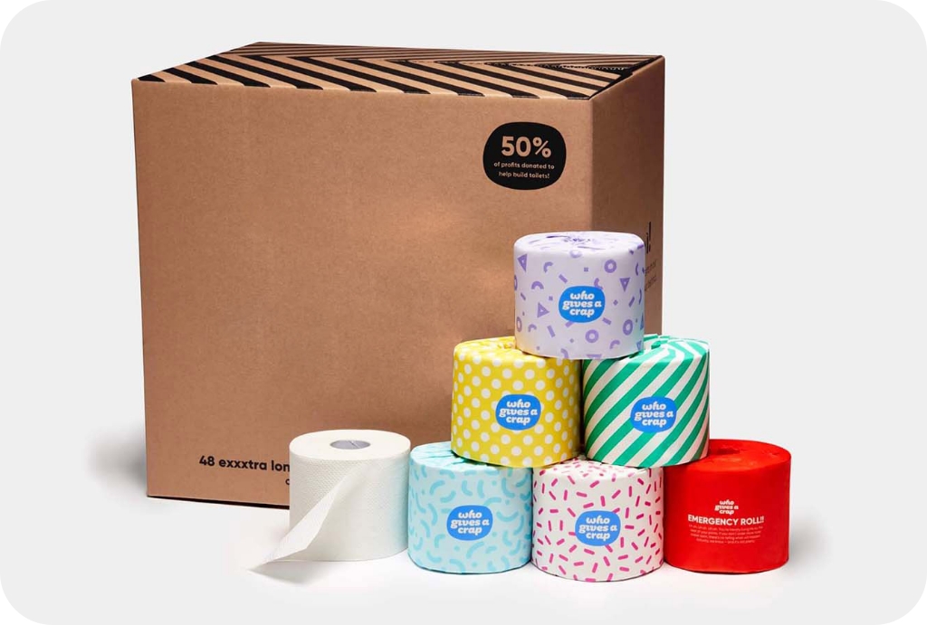 Commercial washroom hygiene supplies neatly stocked for professional cleaning and restroom maintenance.